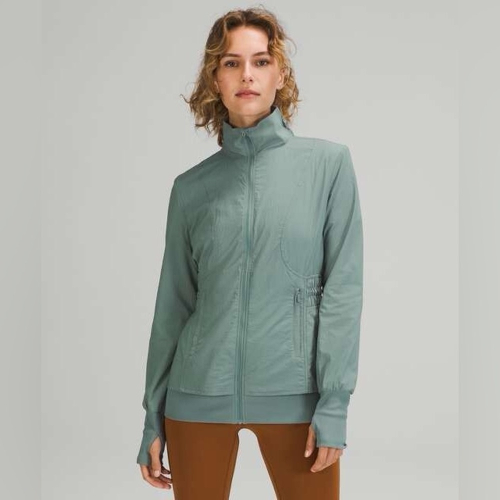 Lululemon Sights Seen Jacket Tidewater Teal